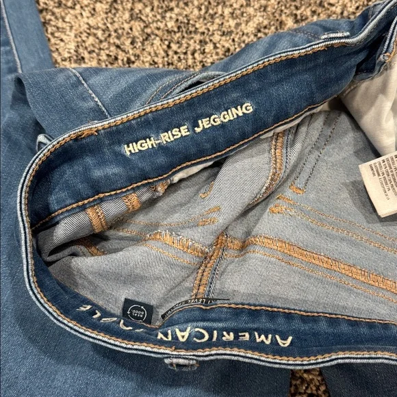 AE Next Level Patched High-Waisted Jegging NWOT - Picture 11 of 12